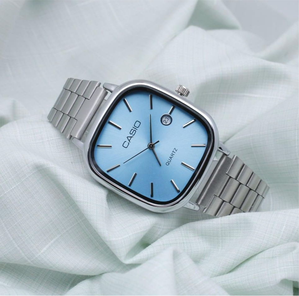 CASIO QUARTZ WATCH | Light blue