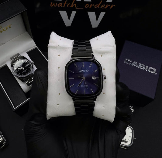 CASIO QUARTZ WATCH | Black blue